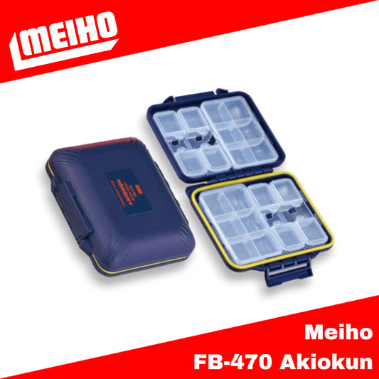 Casing Suku Cadang Meiho FB-470 Akiokun ( 107 X 93 X 35 Mm ) Biru Dongker (6700)