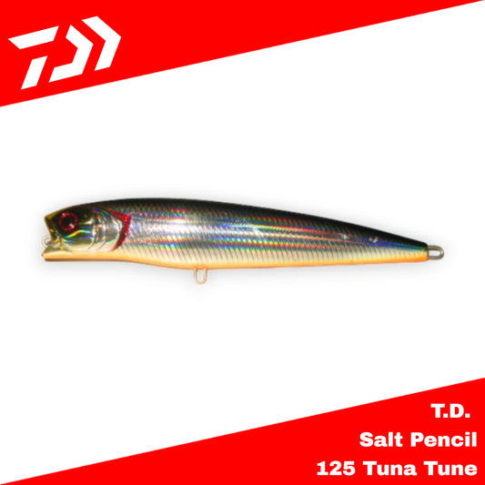 Pensil Garam Daiwa Dorado TD 125 Tuna Tune Umpan Tenggelam 125mm 30g