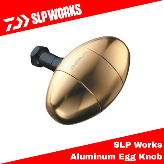 Daiwa SLP Works Aluminum Egg Knob Gold