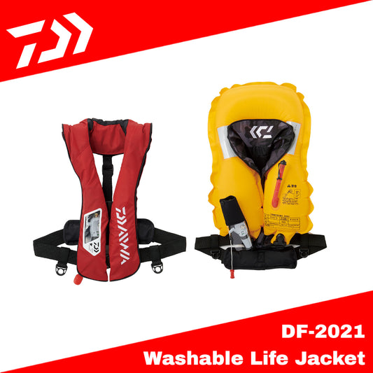 Jaket Pelampung Daiwa DF-2021 yang Dapat Dicuci