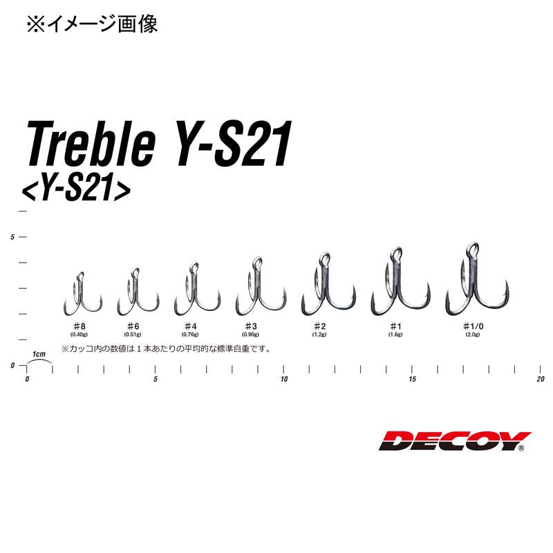 Umpan Pancing Treble Y-S21