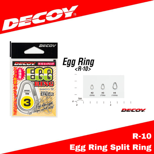 Decoy R-10 Egg Ring Split Ring