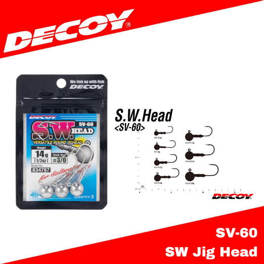 Kepala Jig Umpan SV-60 SW