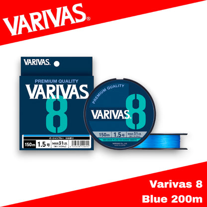 Tali Varivas PE 8x8 Biru 200m