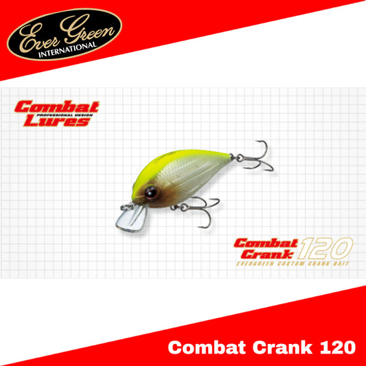 Umpan Pancing Evergreen Combat Crank 120 Floating Lures 12.6g 58mm