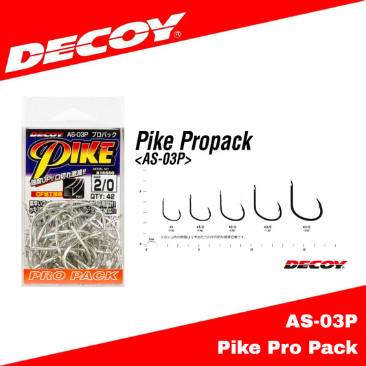 Umpan AS-03P Pike Pro Pack Jigging Tunggal