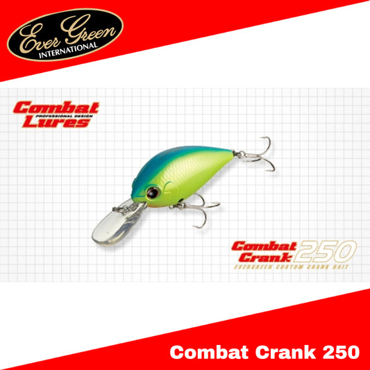 Umpan Pancing Evergreen Combat Crank 250 Floating Lures 13.7g 58mm