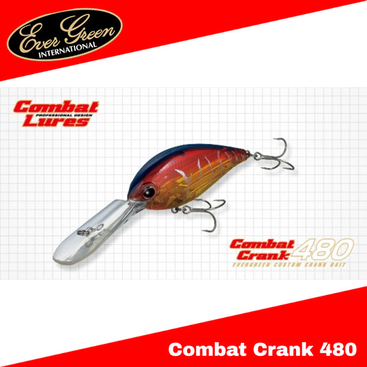 Umpan Pancing Evergreen Combat Crank 480 Floating Lures 26g 75mm