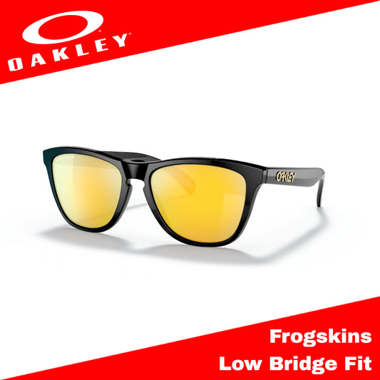 Kacamata Oakley Polarized Frogskins (A) Low Bridge Fit