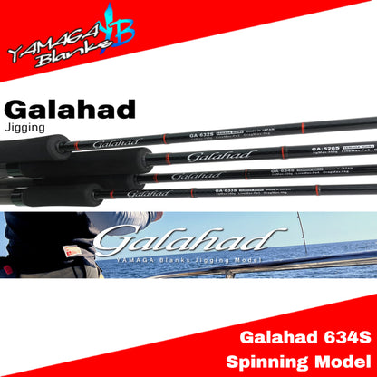 Joran Pancing Yamaga Blanks Spinning Rod Galahad 634S