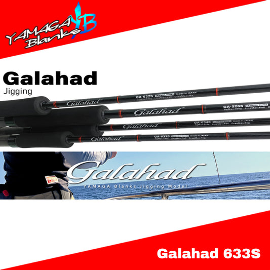 Joran Pancing Yamaga Blanks Spinning Rod Galahad 633S