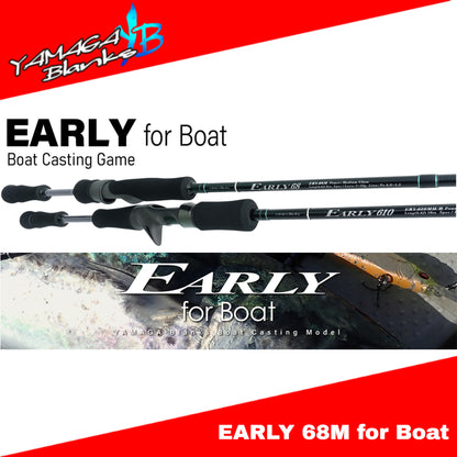 Joran Pancing Yamaga Blanks Spinning Rod Early 68M untuk Perahu