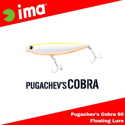 Umpan Pancing Ima Pugachev's Cobra 90 Floating Lure 12g 90mm