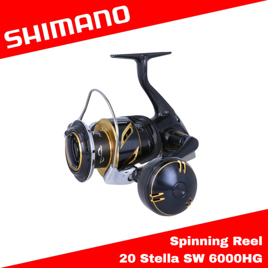 Gulungan Pemintal Shimano Stella 20 SW 6000HG