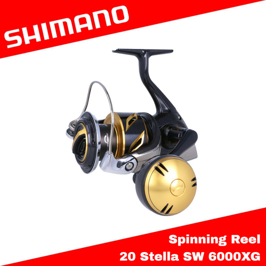 Gulungan Pemintal Shimano Stella 20 SW 6000XG