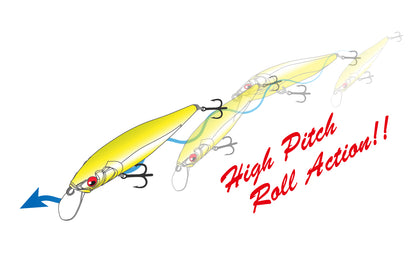 Megabass X-NANAHAN+2 Slow Floating Minnow 7g 75mm