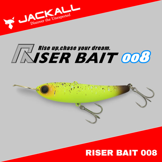 Umpan Jackall Riser Bait 008 Topwater Sinking Lure 80mm 21,7g