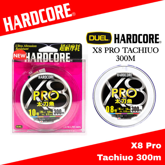 Yo Zuri Duel Hardcore PE Line X8 Pro Tachiuo 300m