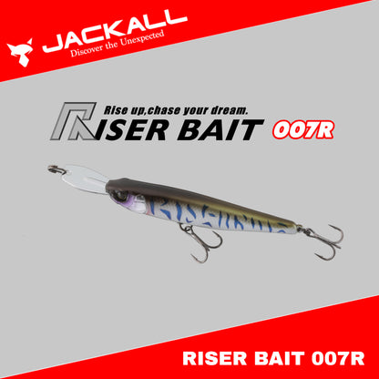 Umpan Jackall Riser Bait 007R Topwater Sinking Lure 70mm 8.2g