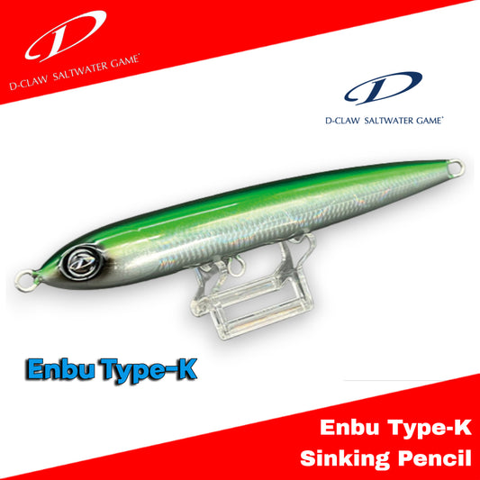 Pensil D-Claw Enbu Type-K Tenggelam 138g 200mm
