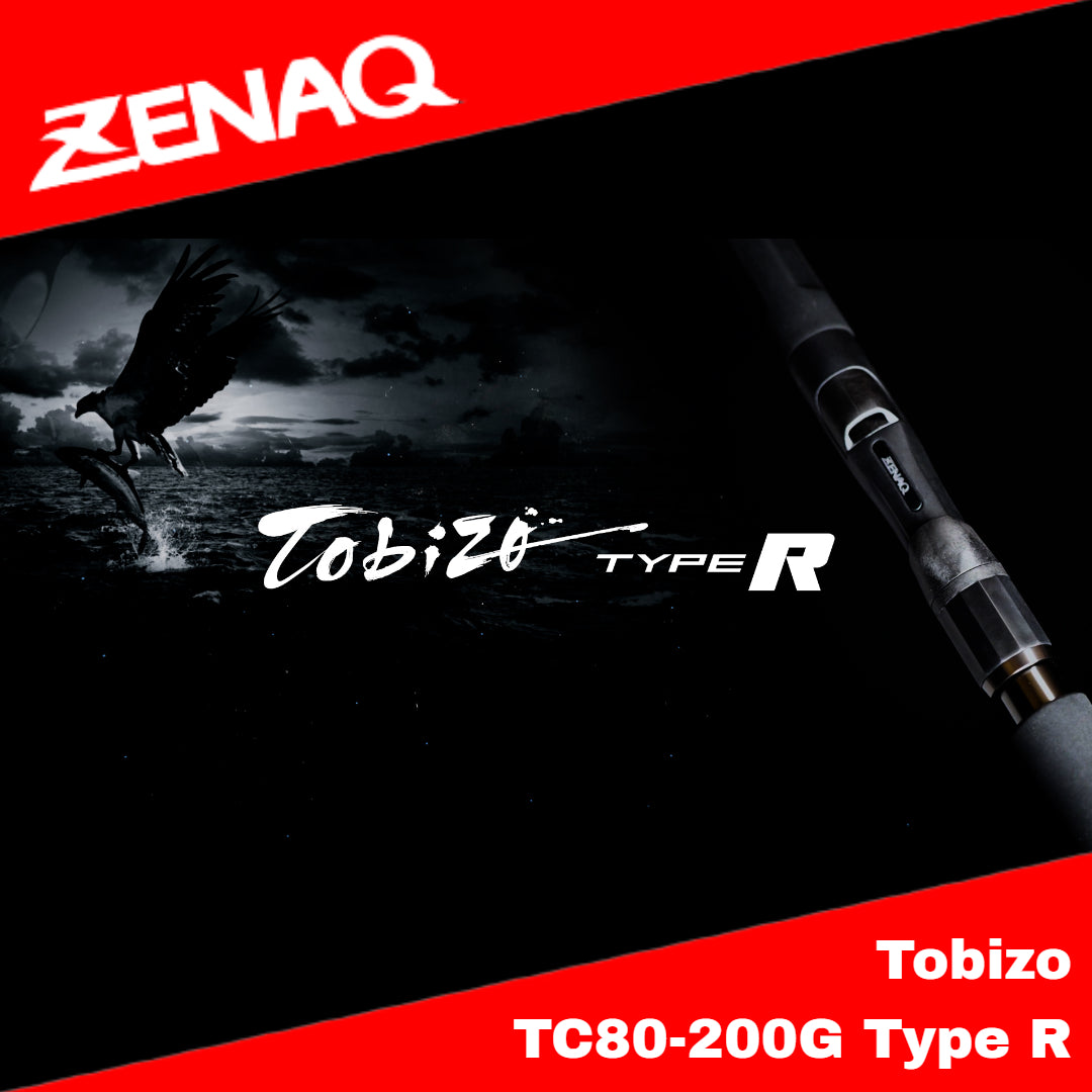 Zenaq Spinning Rod Tobizo TC80-200G Type R