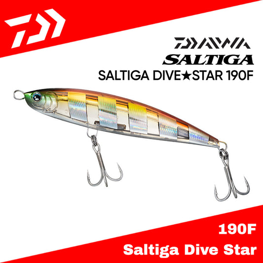 Daiwa Saltiga Dive Star 190F Floating Lure 190mm 77g
