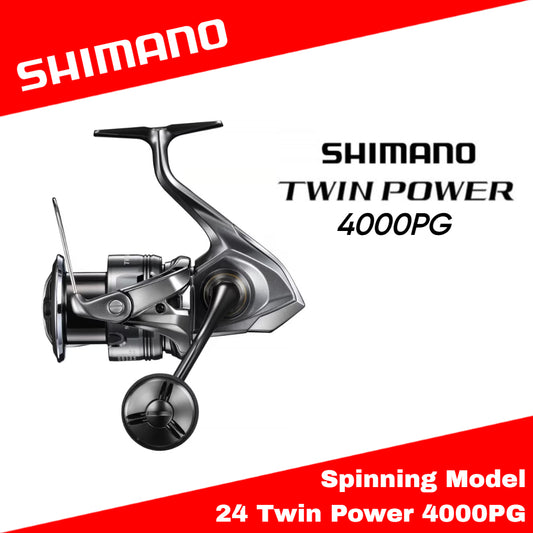 Shimano Spinning Reel 24 Twin Power 4000PG