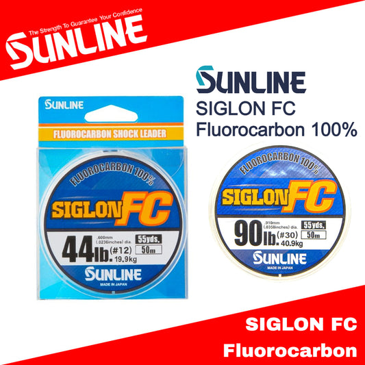 Sunline Siglon FC Fluorokarbon Shock Leader 50m