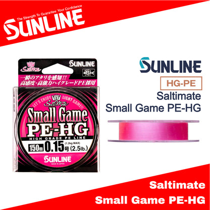 Sunline PE Line Saltimate Permainan Kecil PE-HG