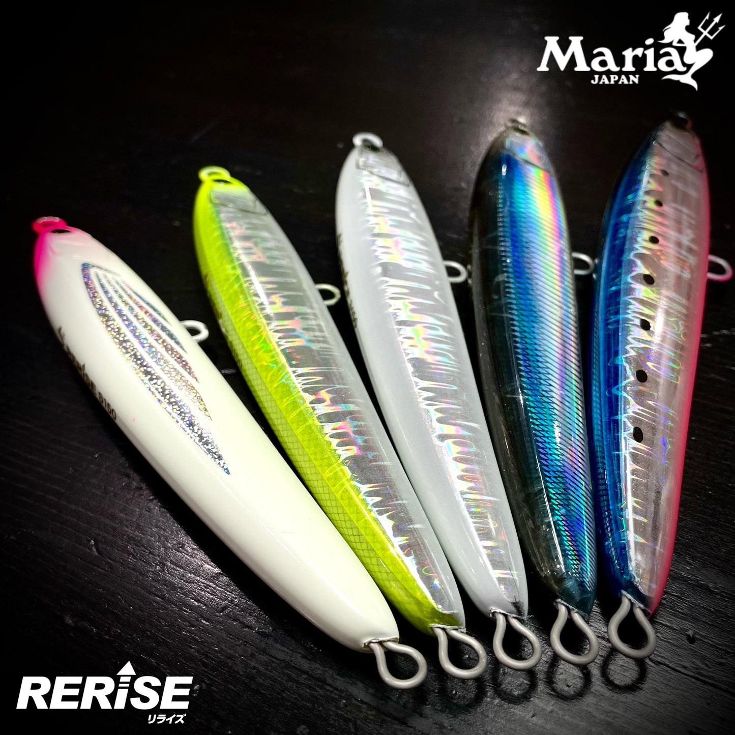 Maria Rerise S150 Heavy Weight Pencil Sinking Lure 150mm 100g