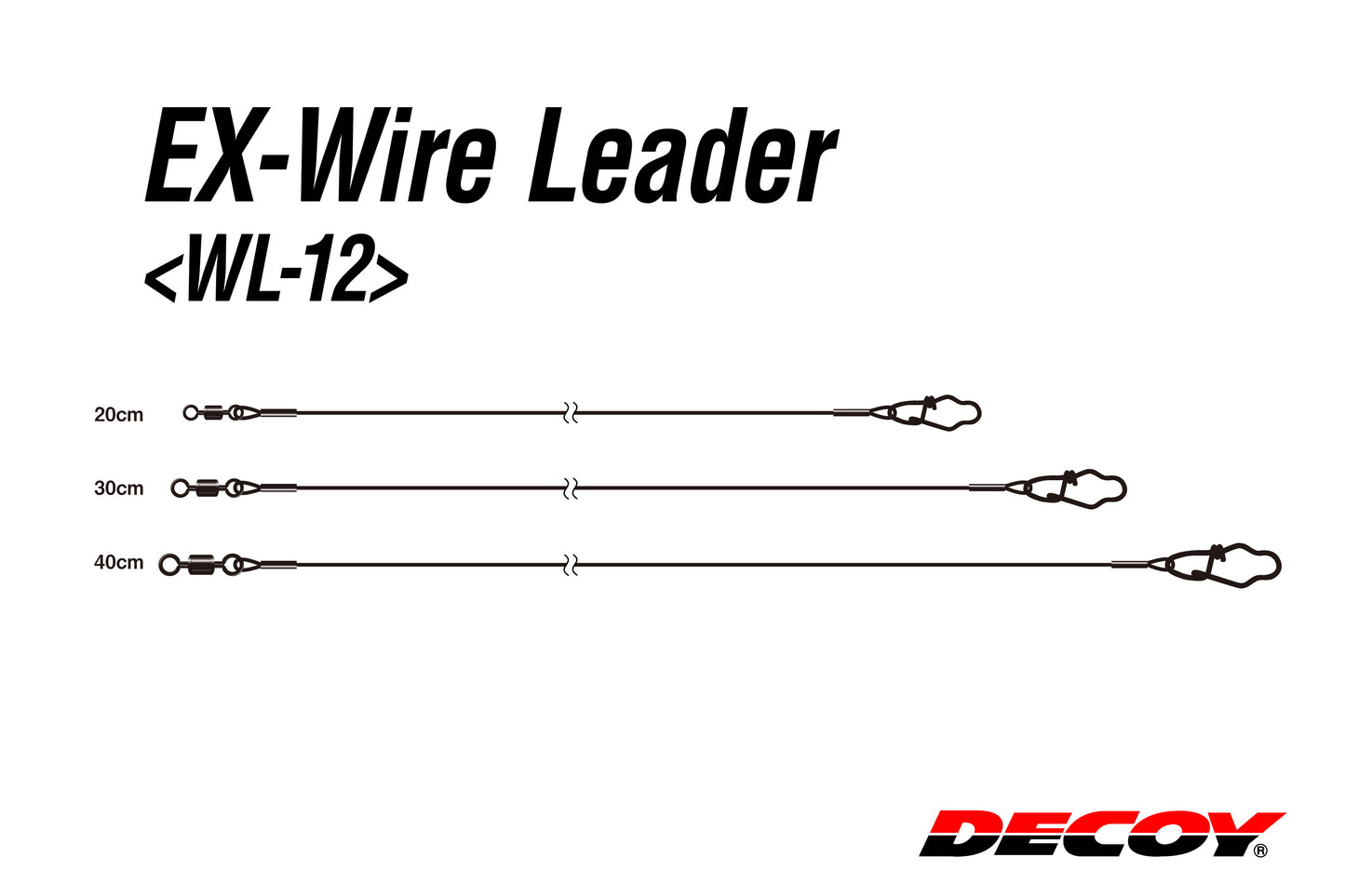 Decoy WL-12 EX Wire Leader