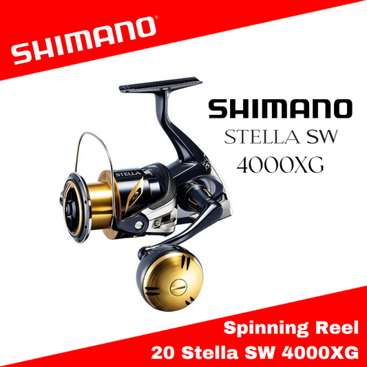 Gulungan Pemintal Shimano 20 Stella SW 4000XG