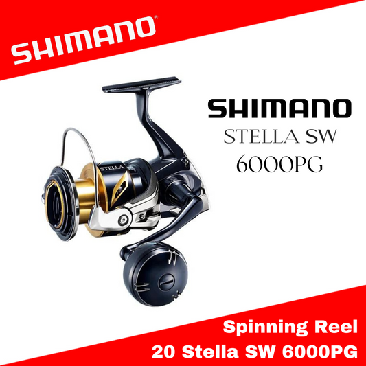 Gulungan Pemintal Shimano 20 Stella SW 6000PG