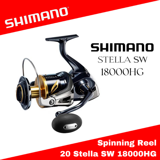 Gulungan Pemintal Shimano 20 Stella SW 18000HG