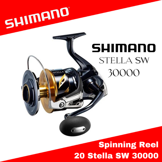 Gulungan Pemintal Shimano 20 Stella SW 30000
