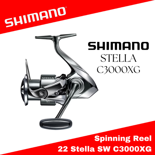 Gulungan Pemintal Shimano 22 Stella C3000XG