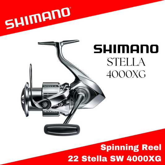 Gulungan Pemintal Shimano 22 Stella 4000XG