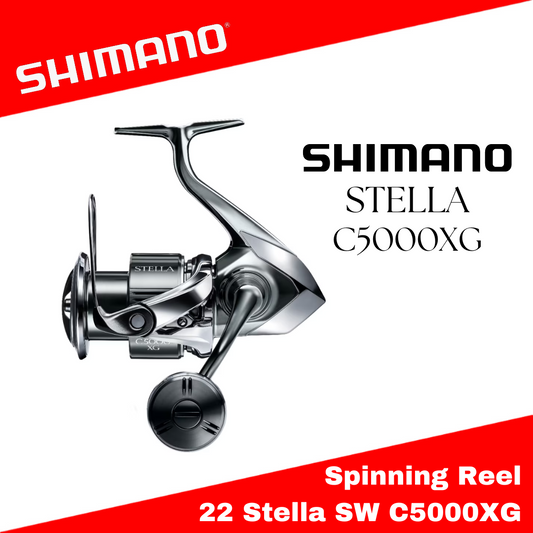 Gulungan Pemintal Shimano 22 Stella C5000XG