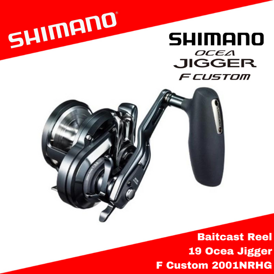 Reel Baitcasting Shimano 19 Ocea Jigger F Custom 2001NRHG (Kiri)