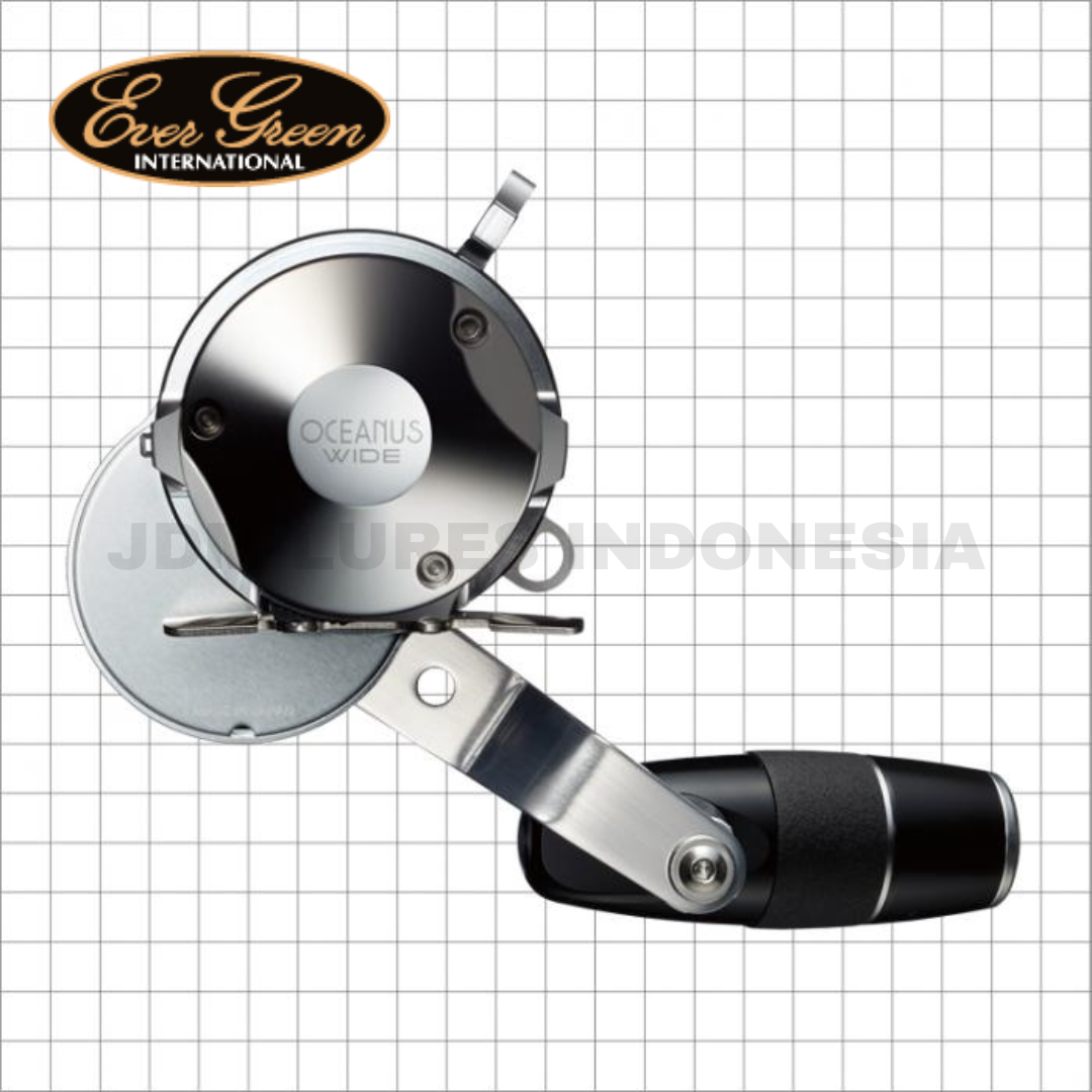 Evergreen Baitcasting Reel Oceanus Wide (Right Handle)