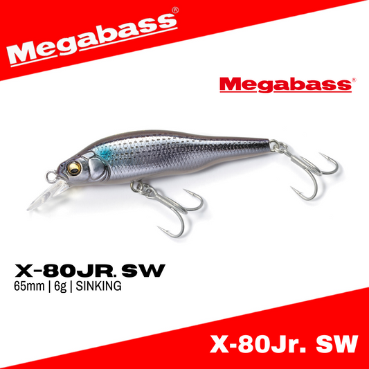 Megabass X-80Jr. SW Sinking Lure 6g 65mm