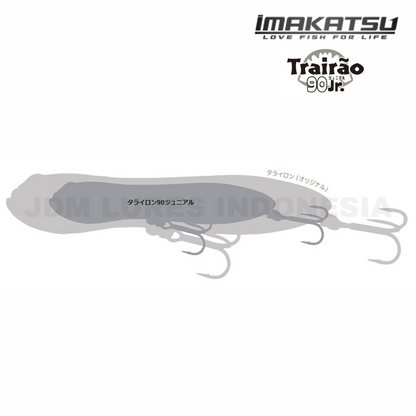 Umpan Pancing Imakatsu Trairao 90Jr Pencil Floating Lure