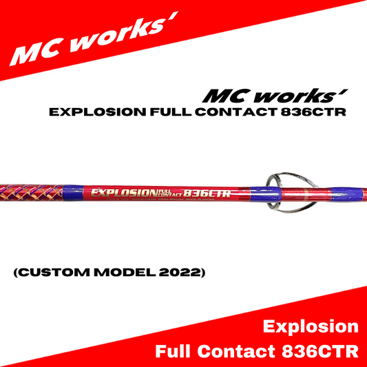 MC Works Spinning Rod Explosion Full Contact 836CTR