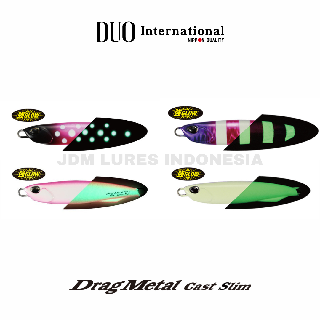 Duo Metal Jig Drag Metal Cast Slim Tachiuo Terbatas