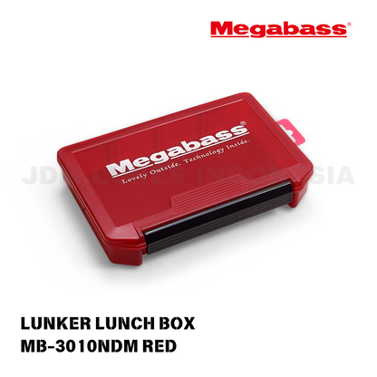Kotak Makan Siang Megabass Lunker MB-3010NDM Merah