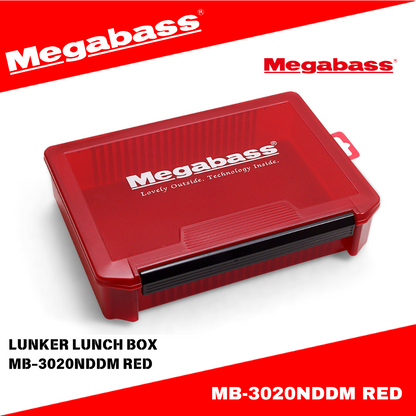 Kotak Makan Siang Megabass Lunker MB-3020NDDM Merah