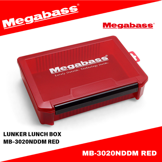 Kotak Makan Siang Megabass Lunker MB-3020NDDM Merah
