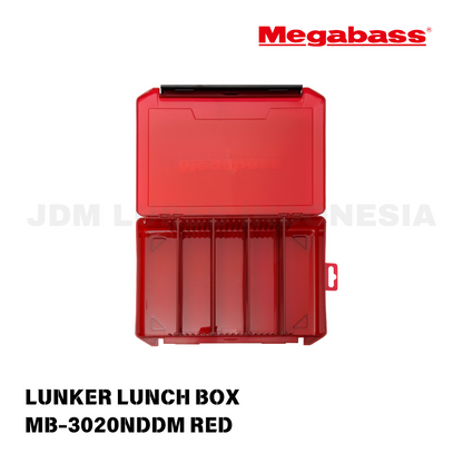 Kotak Makan Siang Megabass Lunker MB-3020NDDM Merah