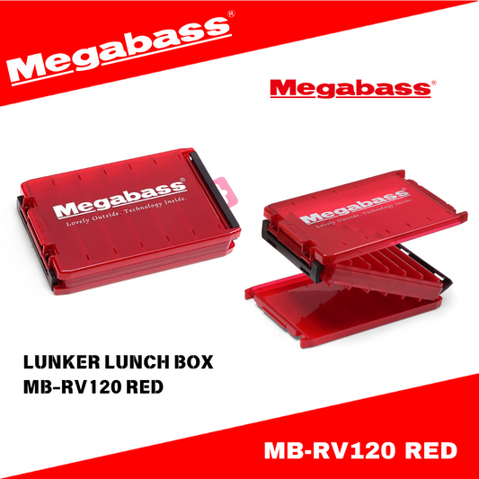 Kotak Makan Siang Megabass Lunker MB-RV120 Merah