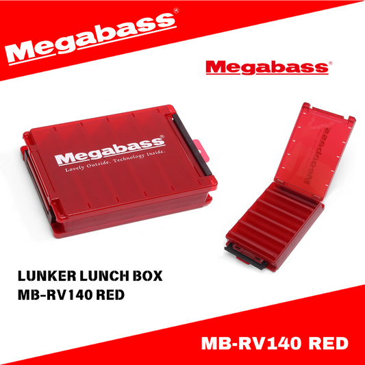 Kotak Makan Siang Megabass Lunker MB-RV140 MERAH